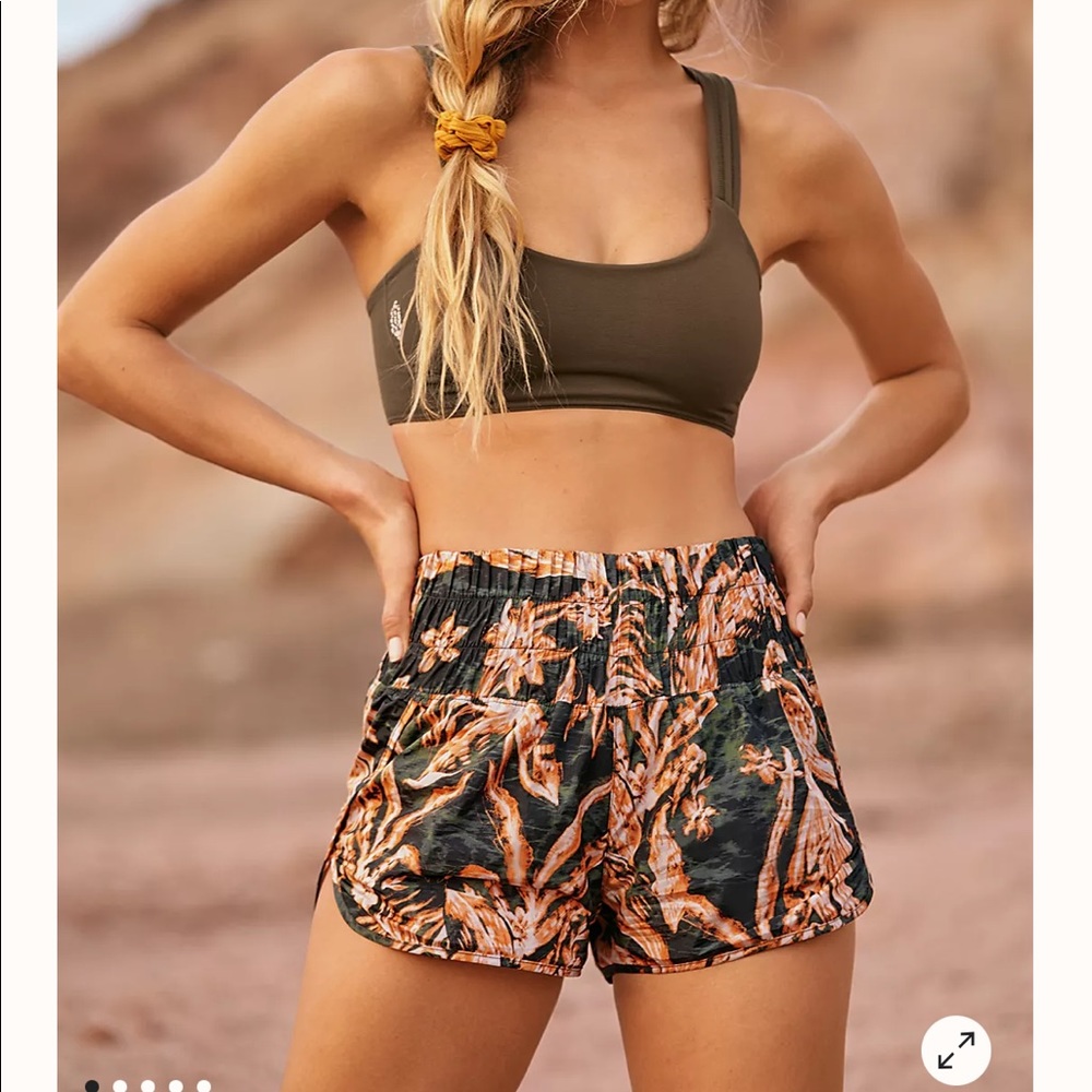 Free people movement running shorts